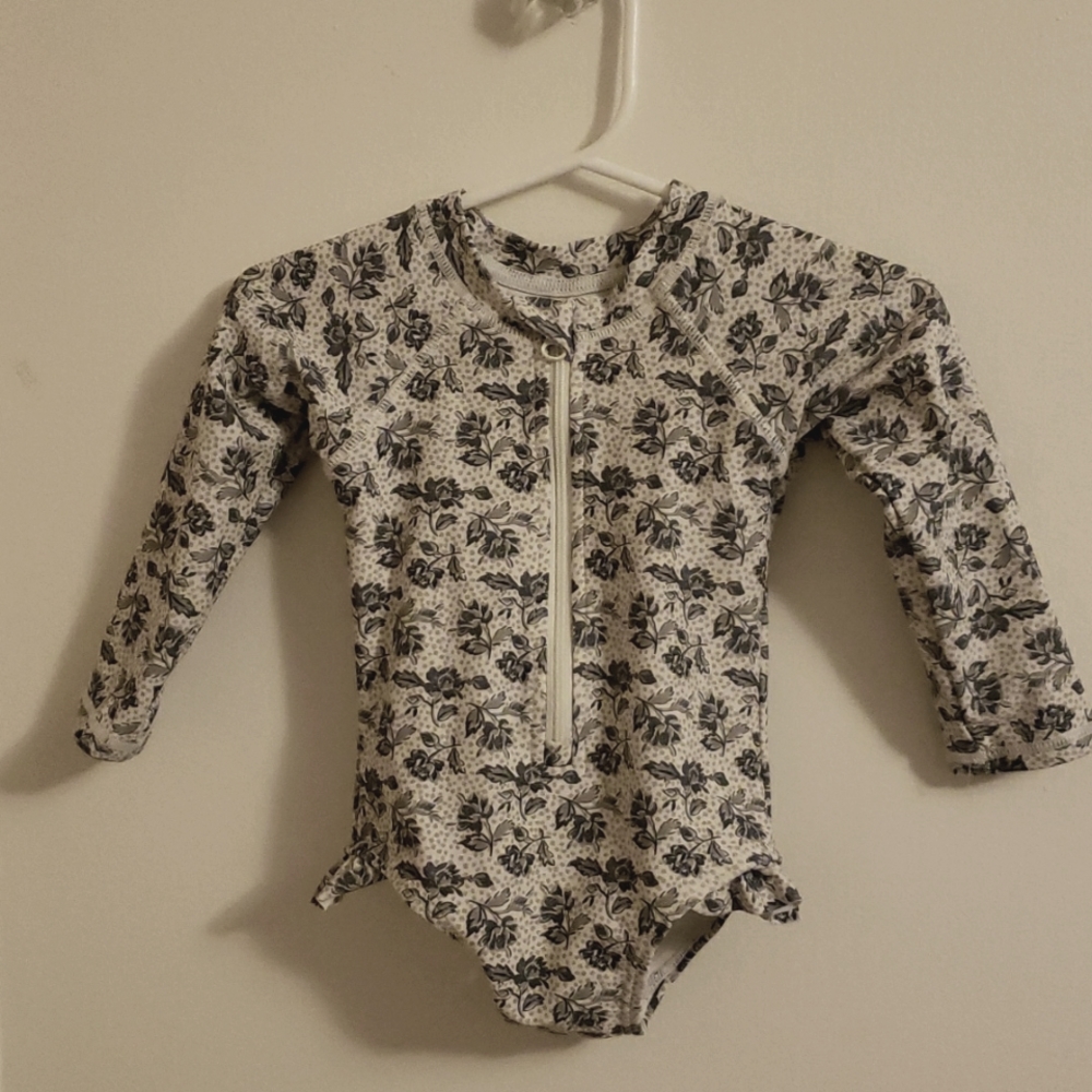 Rylee + Cru infant swim rashguard